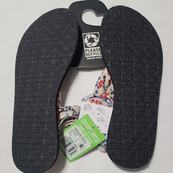 NWT Sanuk Yoga Sling Sandals sz 6 - Picture 2 of 7